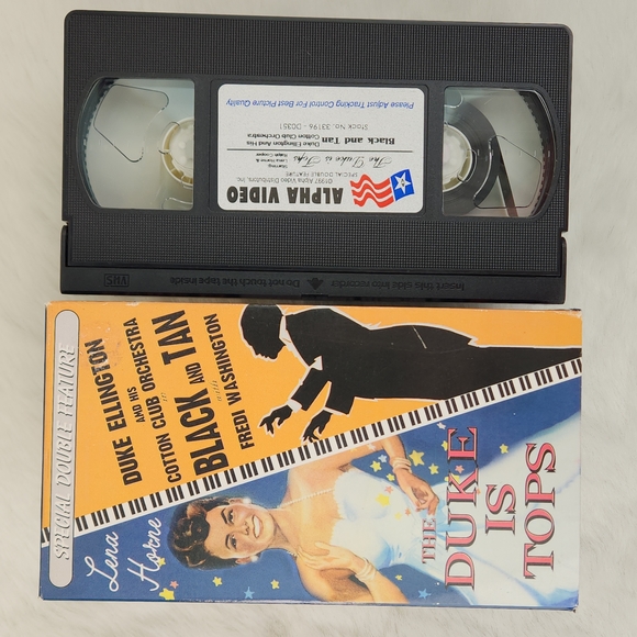 Duke Ellington Double Feature: Black and Tan/The Duke is Tops, VHS 1996 - Picture 11 of 11